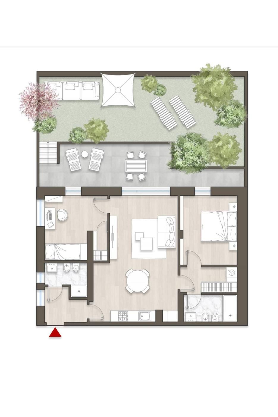Planimetria Riva Residence — Sviluppo · Milano · Zona Fondazione Prada · Progetto Rinofanto